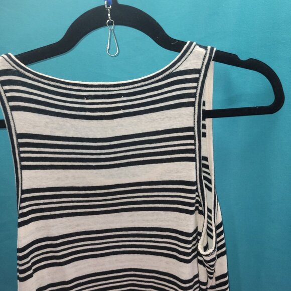 Lou & Grey Womens Striped Sleeveless Tank Dress S - Picture 6 of 8
